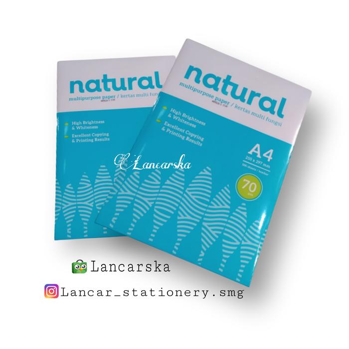 Jual Kertas HVS Natural A4 70 gram - Kota Semarang - toko sukses