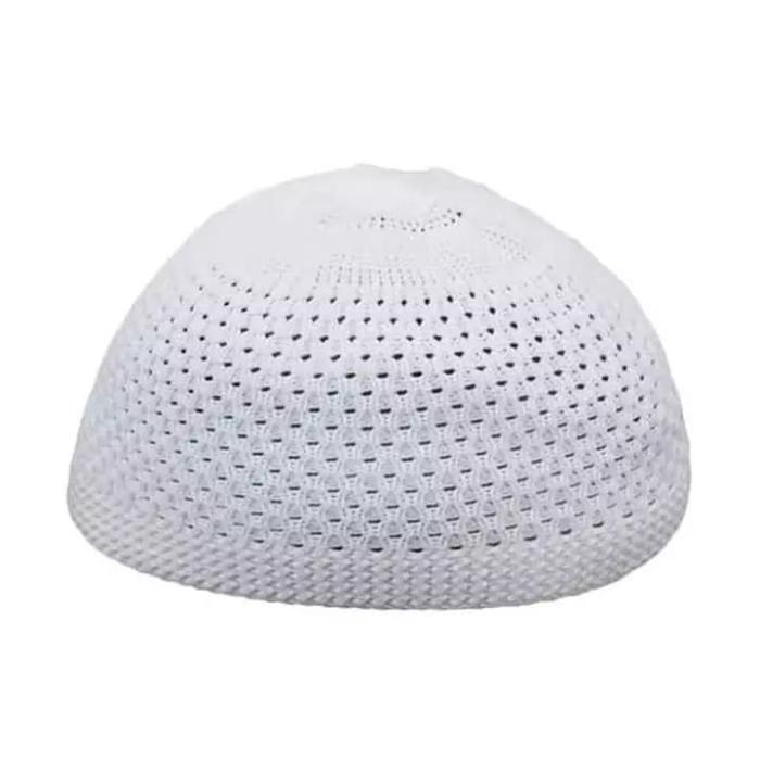 Gambar topi haji putih /peci marcan/kopiah/peci haji/peci premium - Putih dari jangkau undefined Tokopedia
