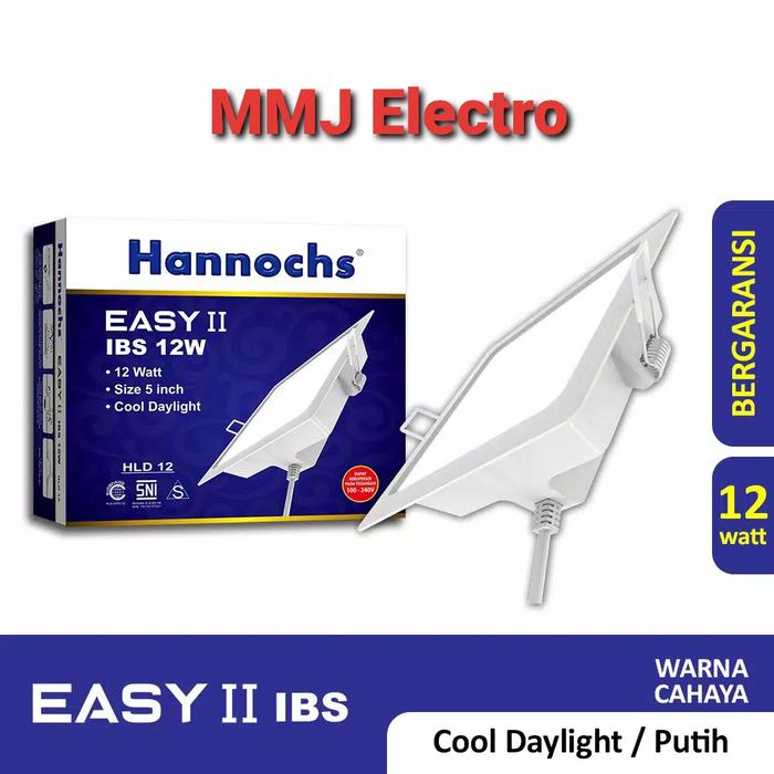 Gambar Led Panel Hannochs Easy II 12 watt Segi / Downlight Led Hannochs Easy dari Pusat Grosir Led MMJ undefined Tokopedia