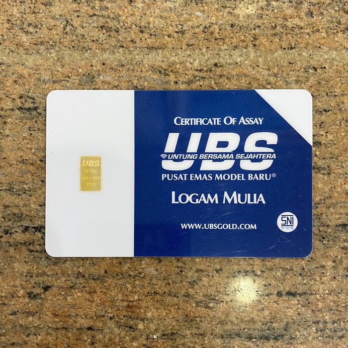 Gambar Logam Mulia Emas UBS 0.5GR dari My Favorite Shop_NEW undefined Tokopedia