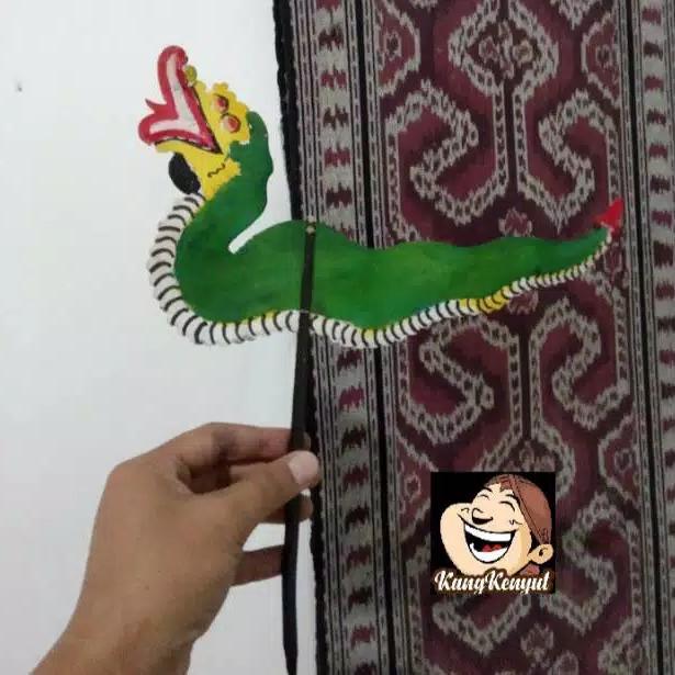 Gambar Wayang kulit hewan(gajah/kuda/naga) - naga, kidangan 30cm dari Galileo shop2 undefined Tokopedia