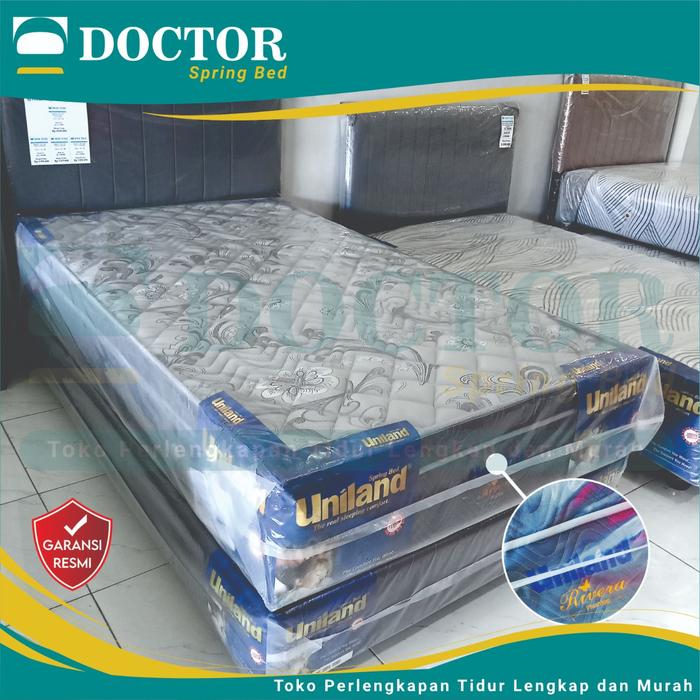 Jual Springbed Uniland Rivera Grey Plushtop Full Set 120 X 200 Kota Batu Pabrik Doctor Springbed Tokopedia