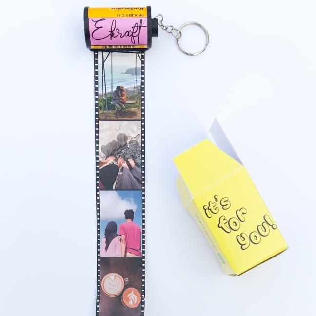 Jual roll film keychain Plus Gift Box, All Size Malang