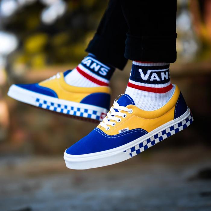 Yellow And Blue Vans atelieryuwa.ciao.jp