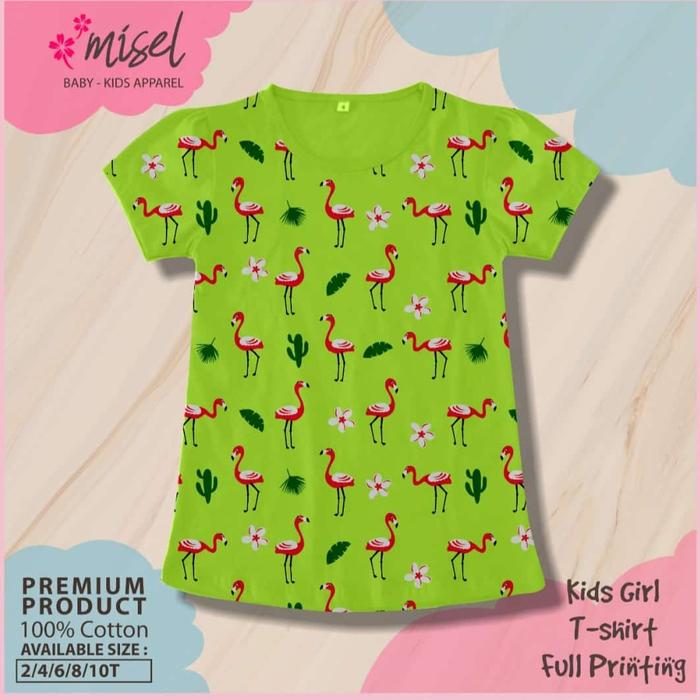 Gambar Kaos full print cewek - Hijau, 2 dari Fairuza undefined Tokopedia