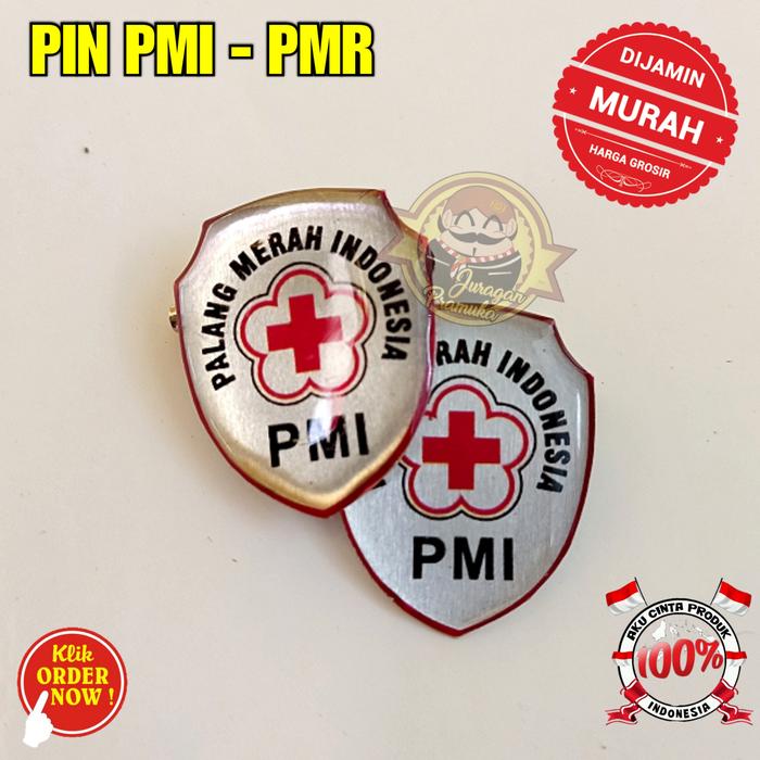 Gambar PIN PMI DAN PMR - PMI PERISAI dari JURAGAN PRAMUKA undefined Tokopedia