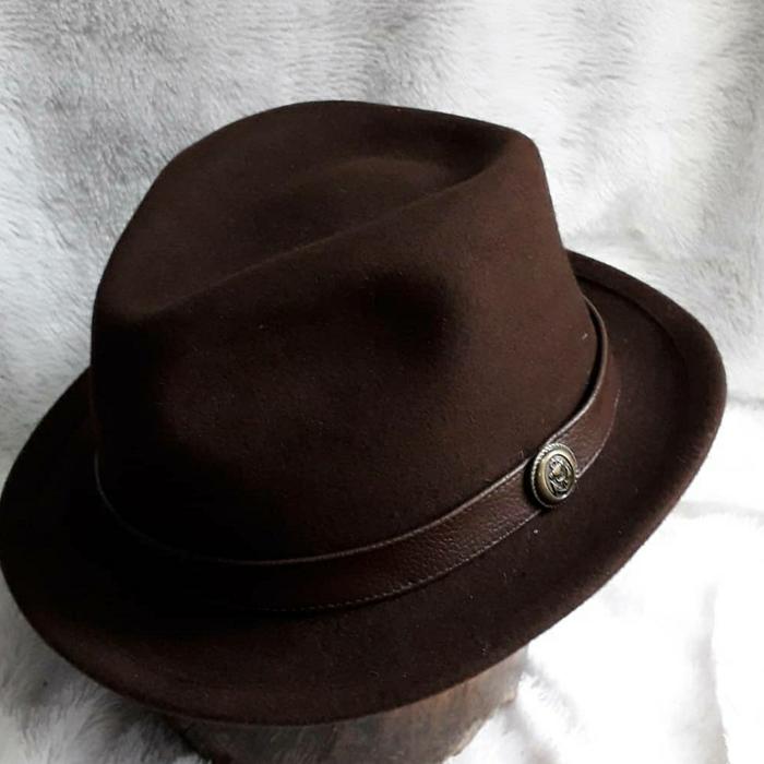 Jual TOPO LAKEN TOPI FEDORA TRILBY 