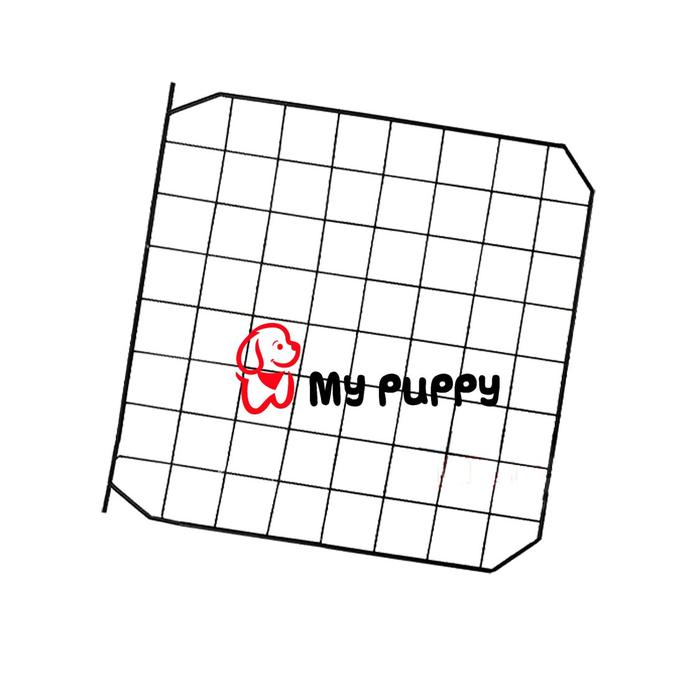 Gambar Pintu kandang Full untuk kandang pagar DIY modul 35x35cm dari My Puppy undefined Tokopedia