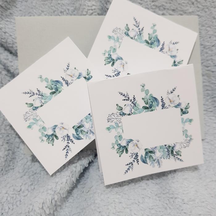 Gambar Half printed kartu dan amplop ucapan kosong handmade murah segala even - Abu-abu dari Toko Swarovski undefined Tokopedia