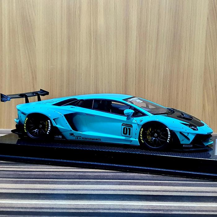 Gambar diecast resin 1 18 1/18 Lamborghini Aventador JUC not autoart 1:18 dari JE Collection Hobby Shop undefined Tokopedia