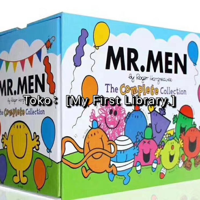 Gambar Mr.Men set of 50 books My Mr.Men Library dari Toko buku inggris undefined Tokopedia