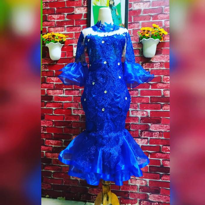 Lace Gown Peplum Skirt And Blouse 2019 Blouse Latest Peplum Lace