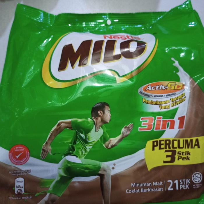 Gambar MILO MALAYSIA SACHET NESTLE dari DB comp undefined Tokopedia
