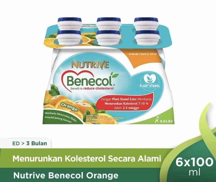 Gambar Nutrive benecol 6 x 100 ml orange ( menurunkan lemak darah ) dari Apt Sehat Abadi undefined Tokopedia