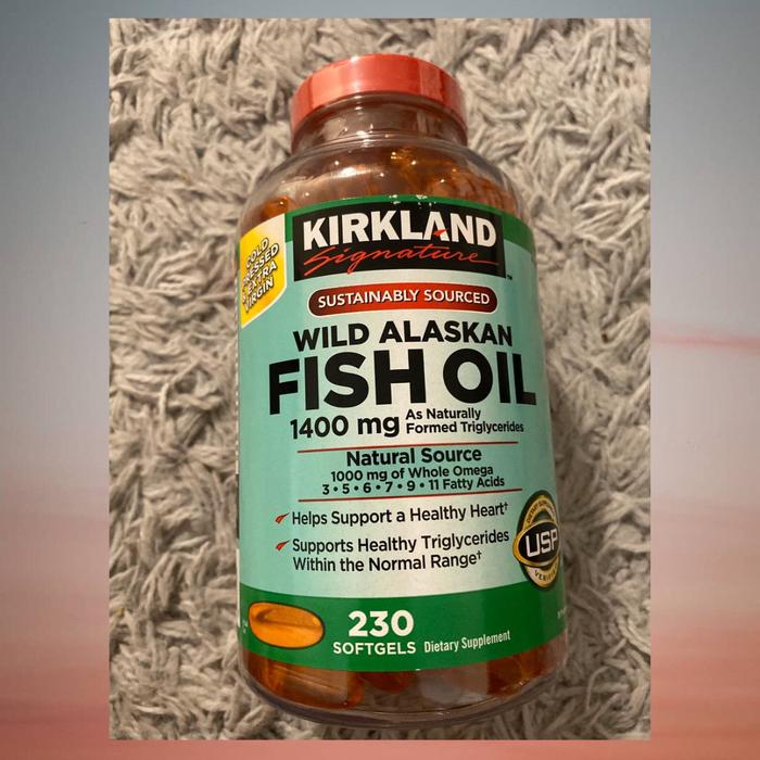 Jual Kirkland Wild Alaskan Fish Oil 1400mg (230 Softgels) - Jakarta Utara -  Quincy Luxerv | Tokopedia