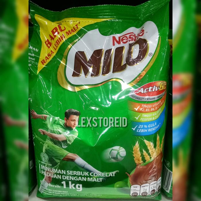 Gambar susu milo active go pack 1 kg dari lexstoreID undefined Tokopedia