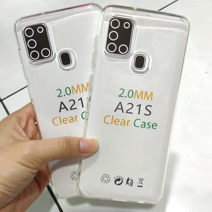 Softcase A21s Clear Cover Promo Samsung A21S Softcase Clear HD