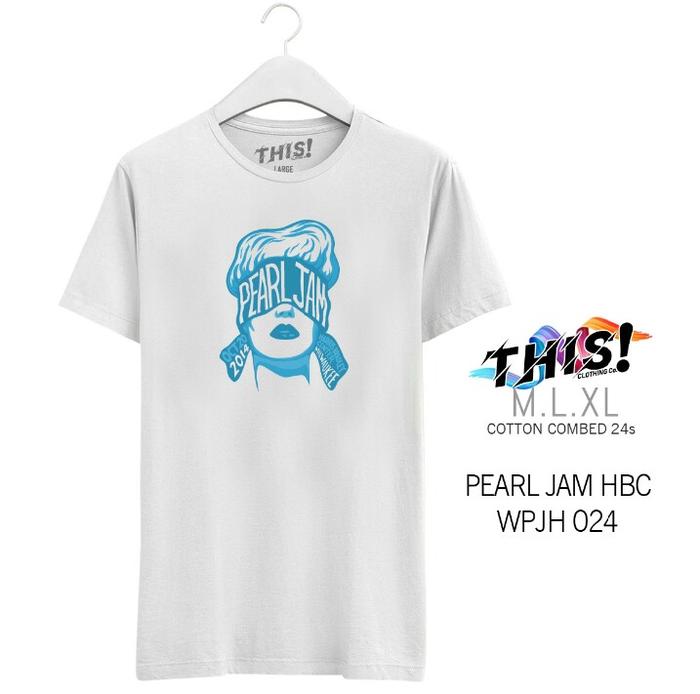Jual This Is Clothing Kaos Pearl Jam HBC Hitam, L Kota Bekasi