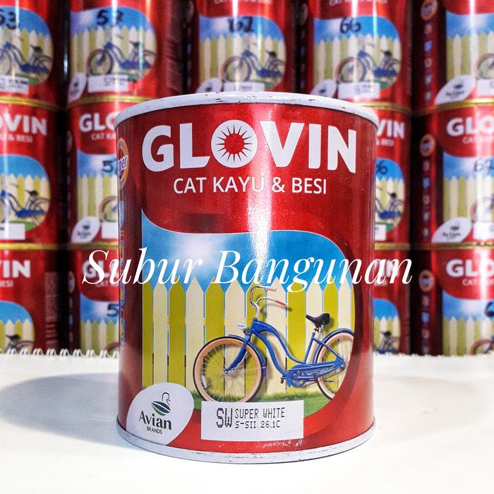Gambar Cat Kayu Dan Besi Glovin High Gloss Enamel Cat Avian Brand /Cat Minyak dari Subur Bangunan ID undefined Tokopedia