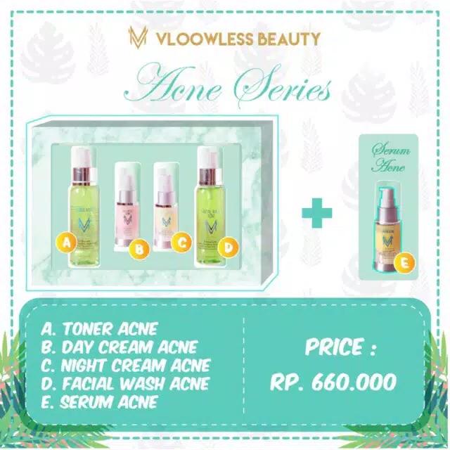 vloowless acne serum