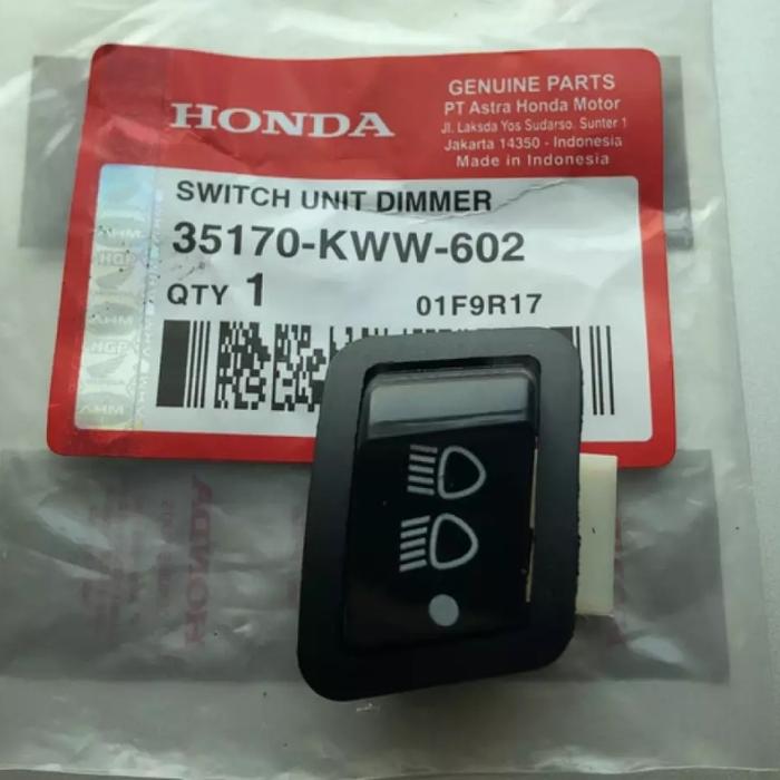 Jual Saklar Lampu Tombol Dim 3 Titik Beat Fi Scoopy Fi Spacy Fi Vario125 Jakarta Barat Ymking Autoparts Tokopedia