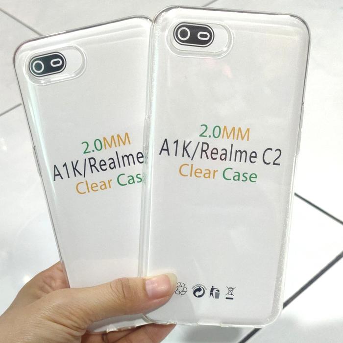 Softcase Oppo A1k Transparent Cover Jual Realme C2 Oppo A1K