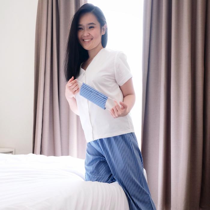 Gambar BAJU PIAMA PAJAMAS PREMIUM CAVIAR PYJAMAS COLLECTIONS VOL.01 PACKAGE C - BODY FIT STRIPY dari Caviar Wear undefined Tokopedia