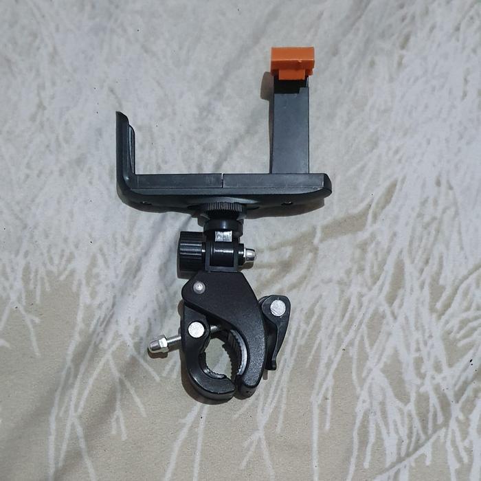 Gambar Bracket Holder Smartphone HP + Clamp Tongsis Tripod Monopod Sepeda dari MiniCase undefined Tokopedia