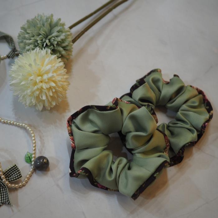Gambar Handmade Minty Scrunchies / satuan - Type B dari Happy Snaps undefined Tokopedia