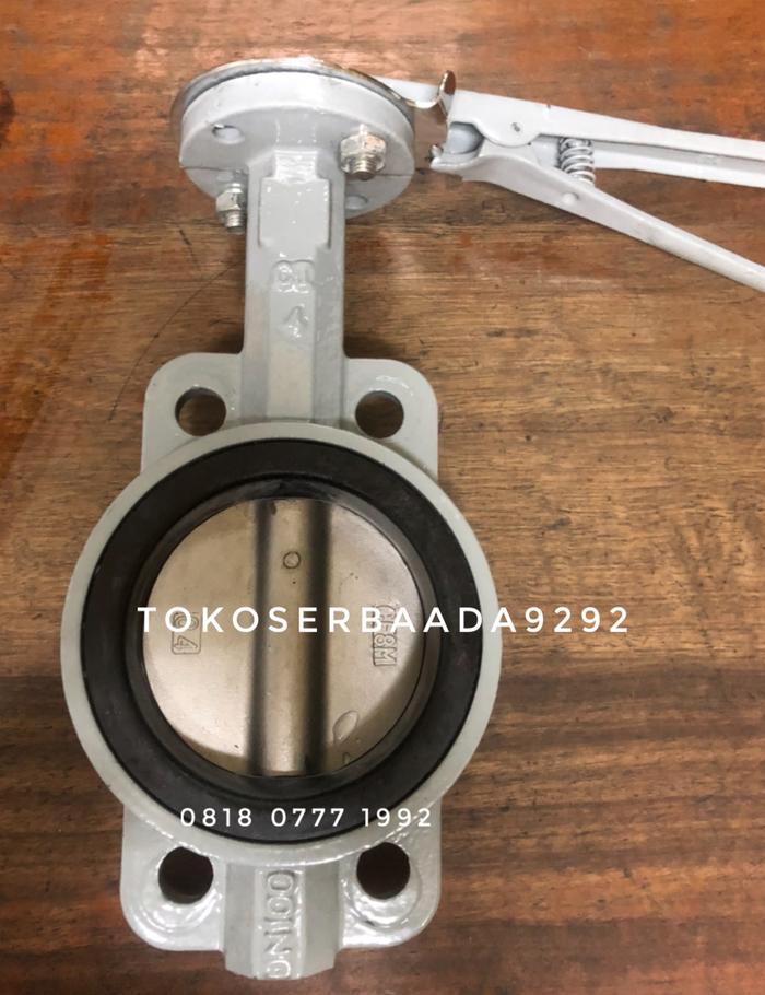 Gambar Butterfly Valve 10K NDV 2" inch ; DN 50 ; Cast Iron ; Seat Epdm dari tokoserbaada9292 undefined Tokopedia
