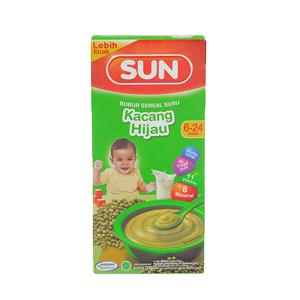 Gambar Sun Bubur Sereal Susu (6bln+) Kacang Hijau 120g dari JOE SHOP_NEW undefined Tokopedia
