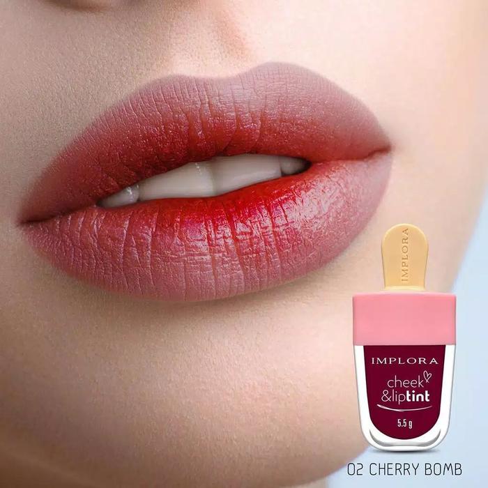 Gambar lip tint implora - 02 cherry bomb dari phalosaa undefined Tokopedia