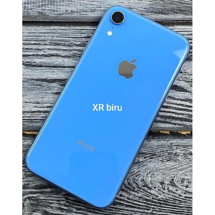 Gambar IPHONE XR SECOND - Blue, 64 gb dari sun mobile store undefined Tokopedia