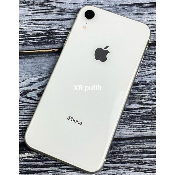 Gambar IPHONE XR SECOND - White, 128 gb dari sun mobile store undefined Tokopedia