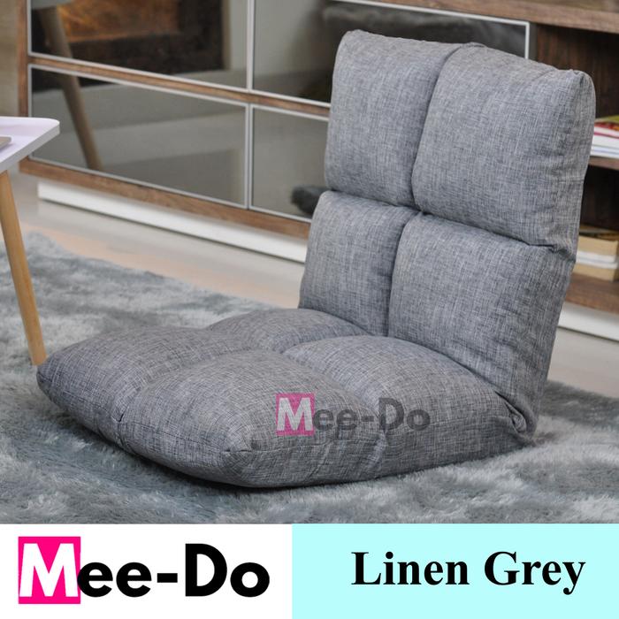 Gambar Mee-Do Kursi Lantai Tatami / Kursi Lipat / Sofa Lantai / Sofa Lesehan - GREY dari Mee Do Kota Bekasi Tokopedia