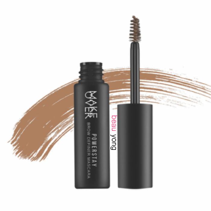 Gambar MAKE OVER Powerstay Brow Definer Mascara [MAKEOVER] - Coffee Cream dari Beau Yong undefined Tokopedia