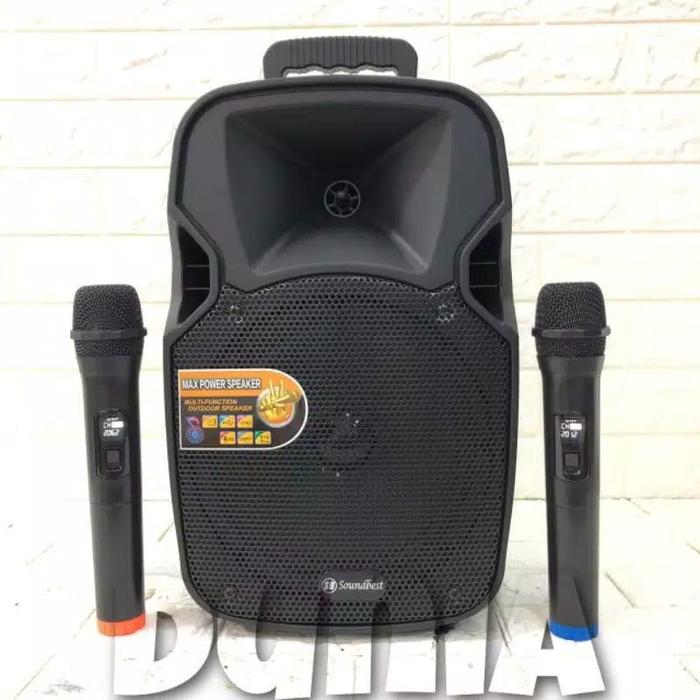 Gambar Speaker Portable Amplifier Wireless Noise 899 C Bluetooth 8 inch Des - FT8 dari DUNIA SOUND AUDIO undefined Tokopedia