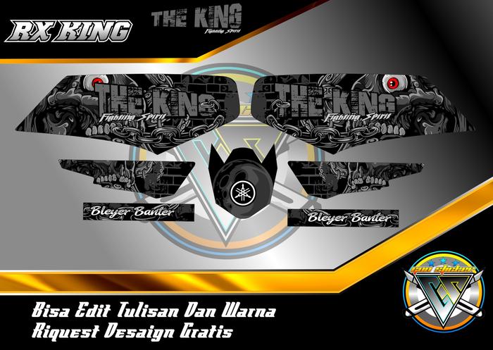 Gambar STRIPING VARIASI RX KING BLEYER BANTER dari gunsticker undefined Tokopedia