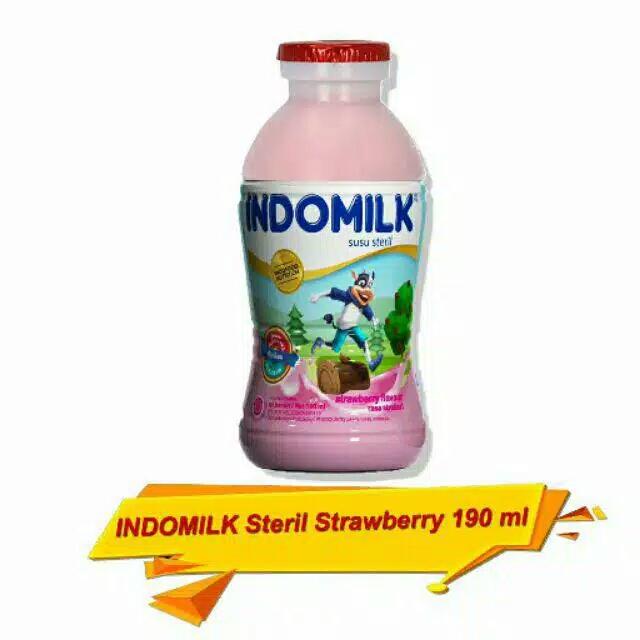 Gambar Indomilk Botol 190 ml - Strawberi dari MUGHNI RIAU MART undefined Tokopedia
