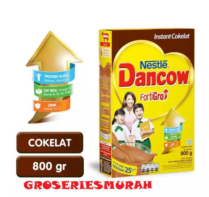 Gambar Dancow Fortigro Coklat 800gr dari GroseriesMurah undefined Tokopedia