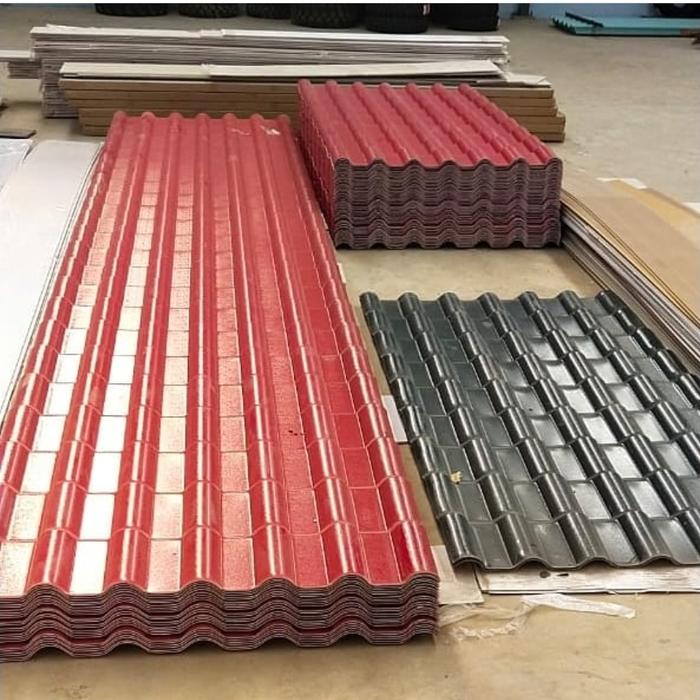 Gambar Shunda Roofing UPVC Atap - Merah dari Shunda Plafon Kemayoran undefined Tokopedia