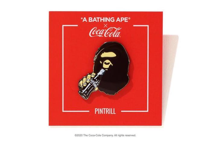 Jual BAPE COCA COLA APE HEAD PINTRILL 