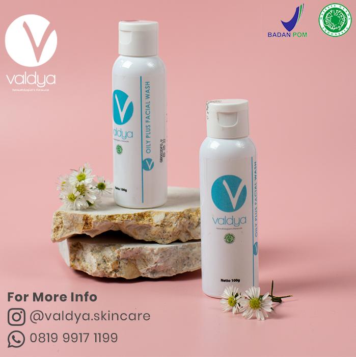 Gambar Oily Plus Facial Wash 100 ml dari Valdya Skin Care undefined Tokopedia