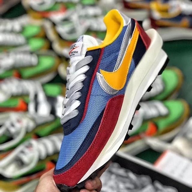 nike ld waffle sacai blue multi