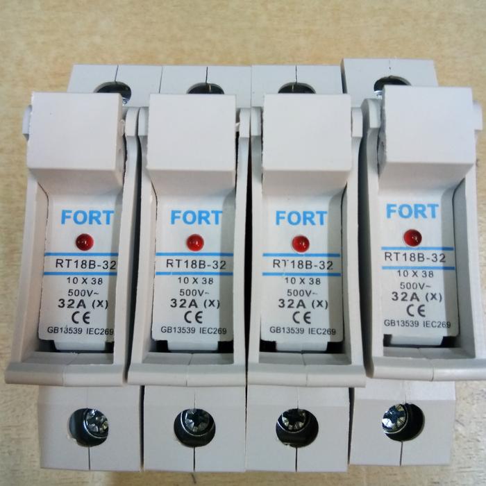 Gambar Fuse RT 18-32X CATRIGE fuse Holder With Lamp model MCB dari CEO ELECTRICAL PANEL undefined Tokopedia