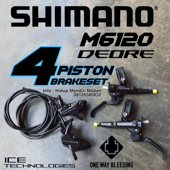 Jual Brake Piston Shimano M6120 BUKAN SLX XT M6000 M7000 M8000