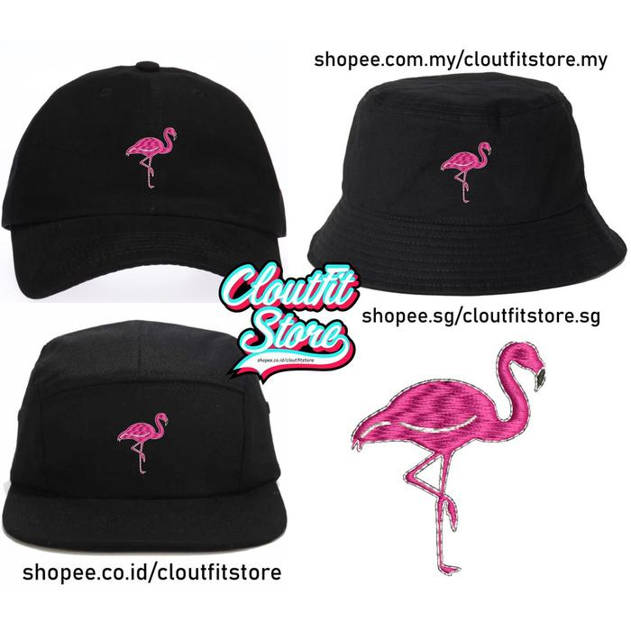 Jual Topi Bordir Flamingo Flamengo 