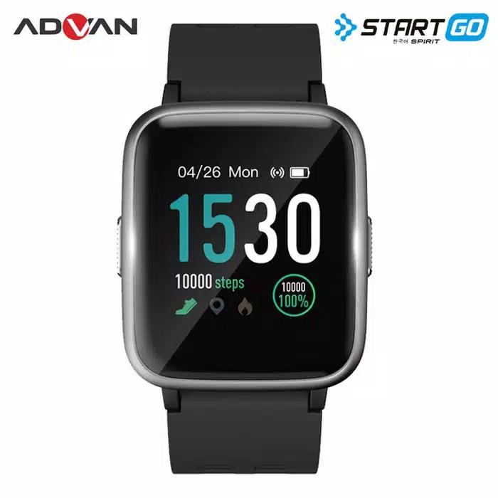 Gambar Advan Start Go S1 Smartwatch 1.3 Inch Garansi Resmi - Hitam dari yudhistira jaya electronic undefined Tokopedia