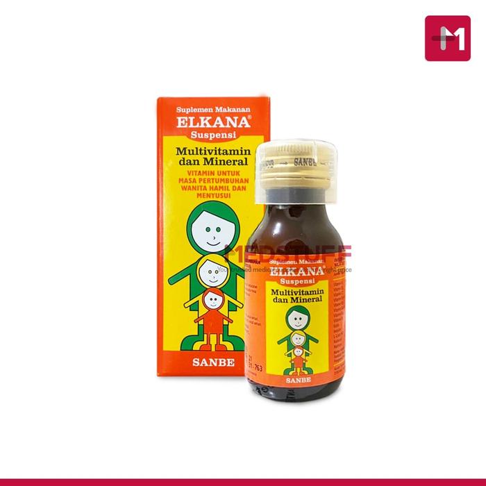 Gambar Elkana Sirup isi 60ml Sumplemen Makanan Vitamin Nafsu Makan dari Medstuff undefined Tokopedia