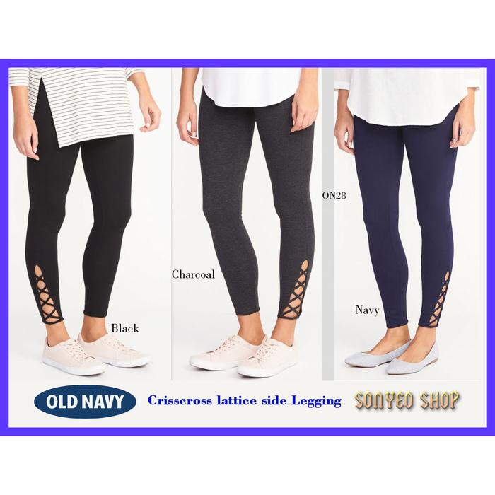 Jual Crisscross lattice side Legging 